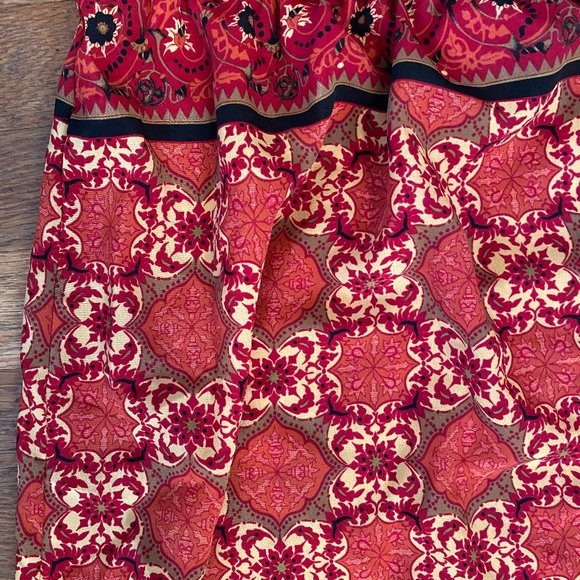 Sag Harbor Boho Faux Wrap Around Womens Skirt Size 12 - Picture 4 of 6